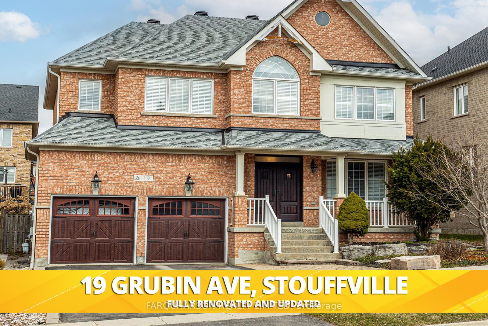 Detached house for sale at 19 Grubin Ave Whitchurch-Stouffville Ontario