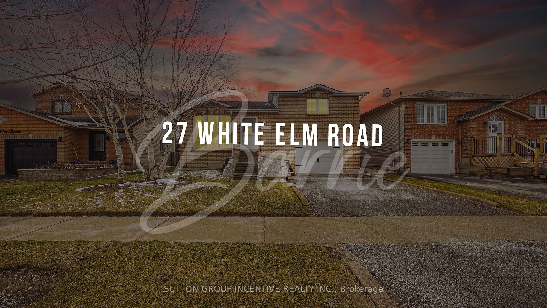 Detached house for sale at 27 White Elm Rd Barrie Ontario