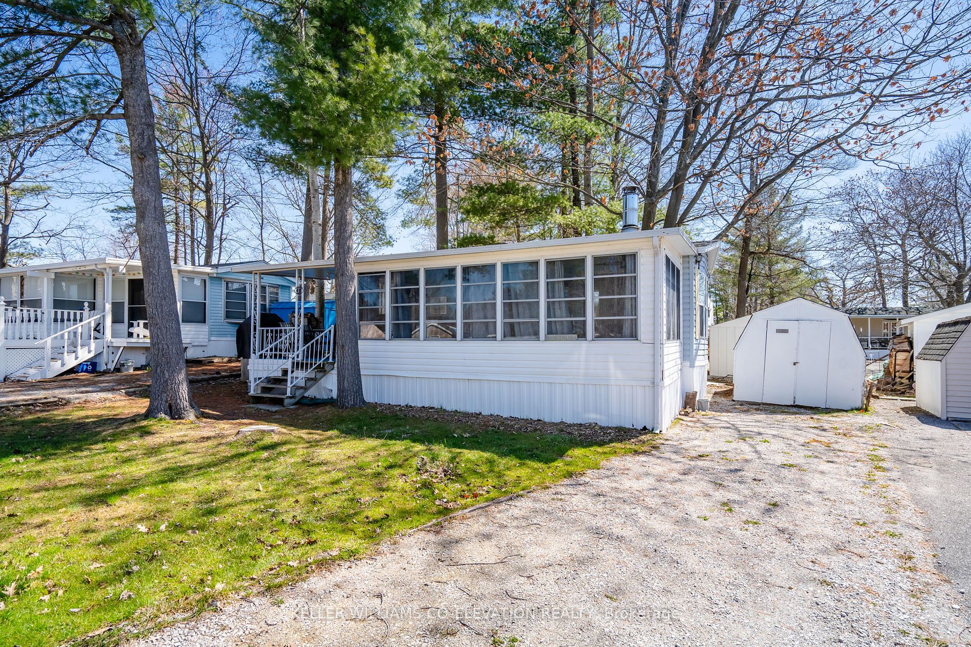Mobile/Trailer house for sale at 164 Lone Pine Rd Severn Ontario