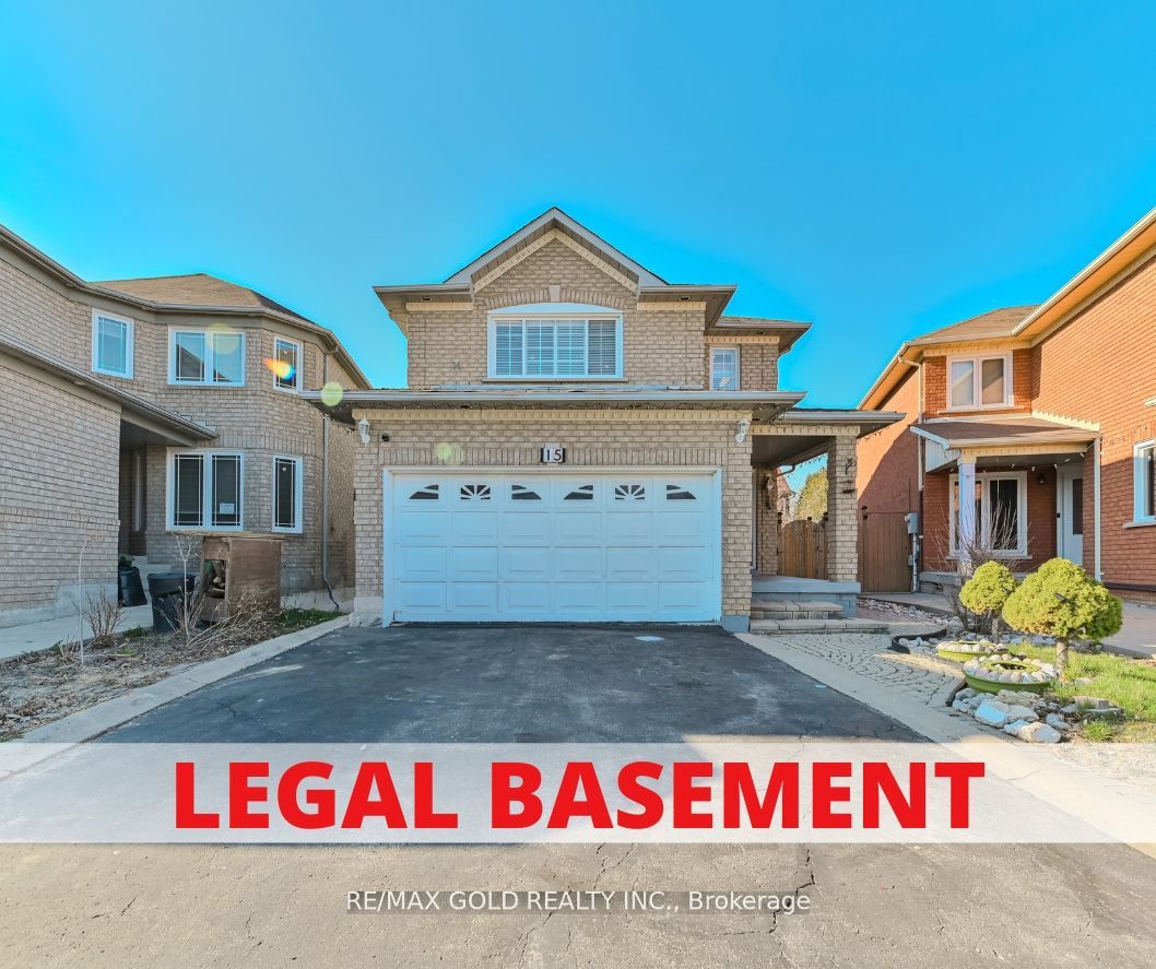 Detached house for sale at 15 Buttercup Lane Brampton Ontario
