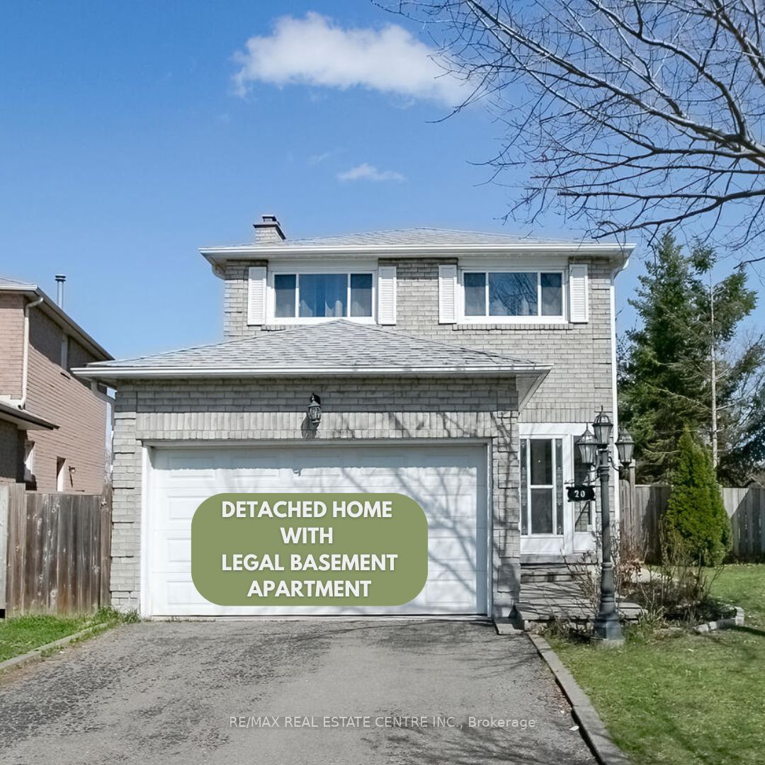 Detached house for sale at 20 Kesteven Cres Brampton Ontario