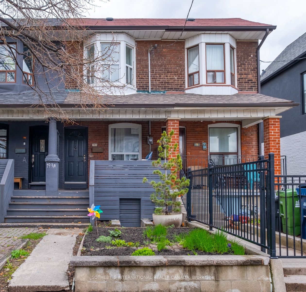 Att/Row/Twnhouse house for sale at 193 Emerson Ave Toronto Ontario