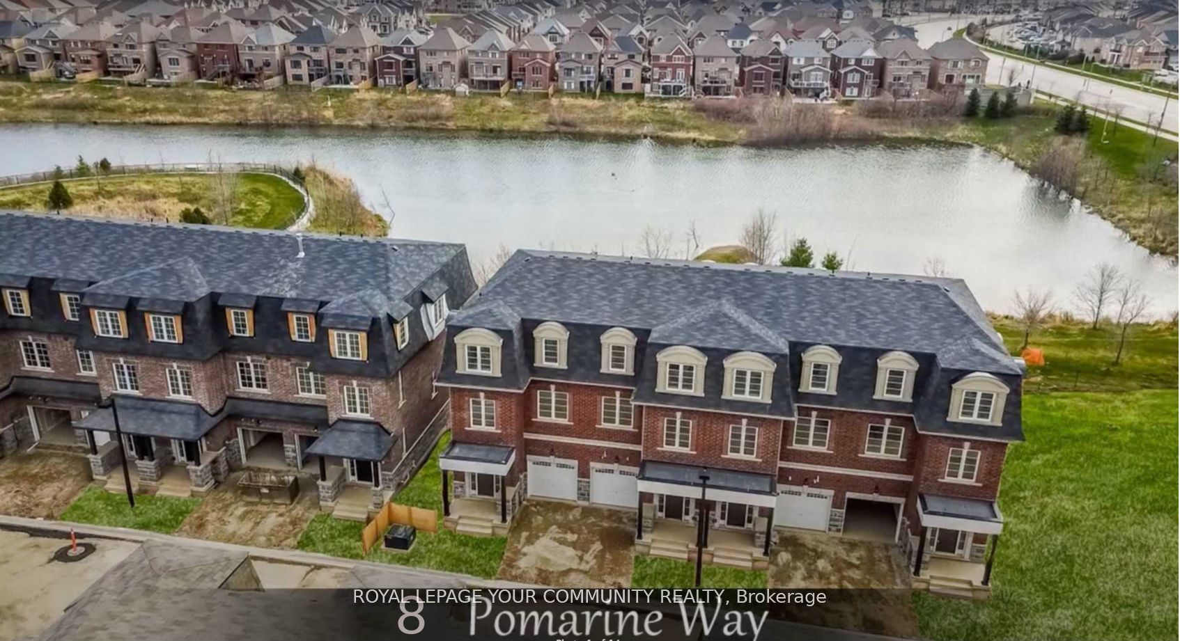 Att/Row/Twnhouse house for sale at 8 Pomarine Way Brampton Ontario