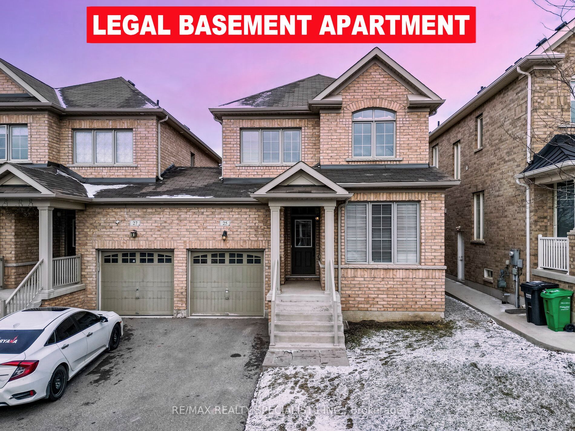 Semi-Detached house for sale at 25 Chesterwood Cres Brampton Ontario